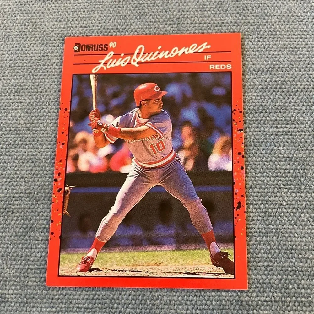 1990 Donruss Cincinnati Reds Baseball Card Trading Card